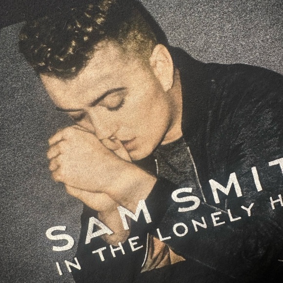 Sam Smith 2015 tour T-shirt - Picture 2 of 4